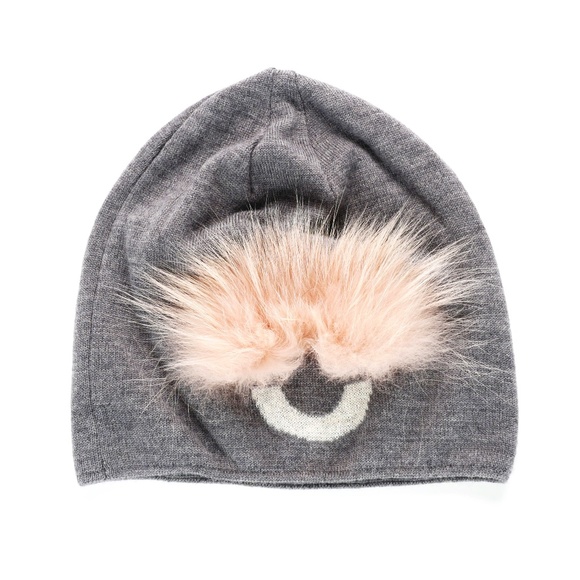 Fendi Accessories - Fendi Bug Eye Wool-Knit Beanie